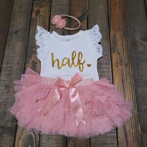 Baby Girl Half Birthday Outfit
